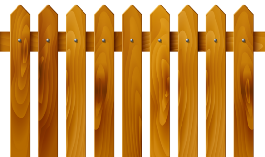 Забор из деревянного штакетника в Лобне